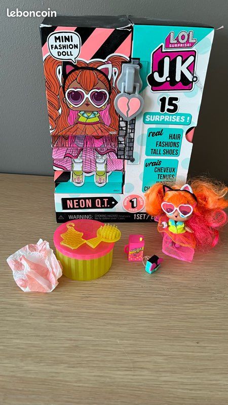 LOL J.K mini poupée lol surprise fashion doll (image 2)