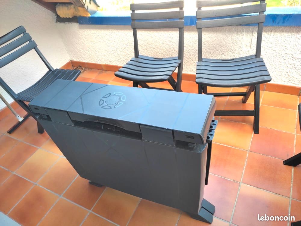 Ensemble SALON DE JARDIN 6 personnes TABLE ET CHAISES GROFILEX (image 5)