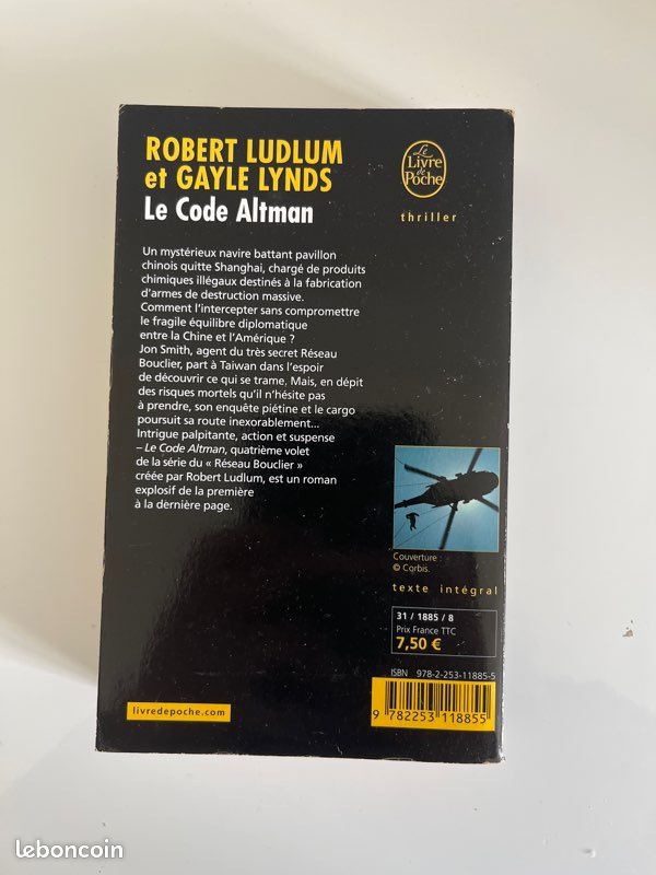 Livre de Robert Ludlum et de Gayle Lynds (image 2)