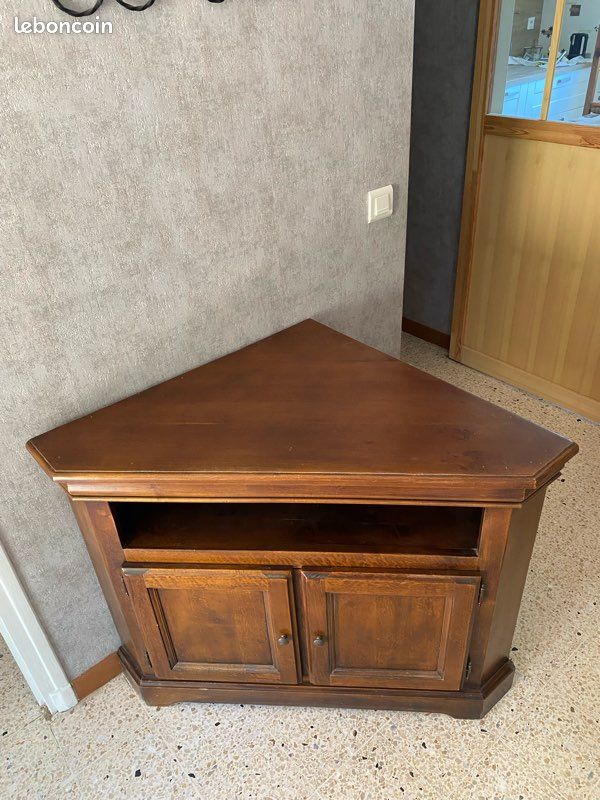 Meuble TV en bois d’orme (image 6)