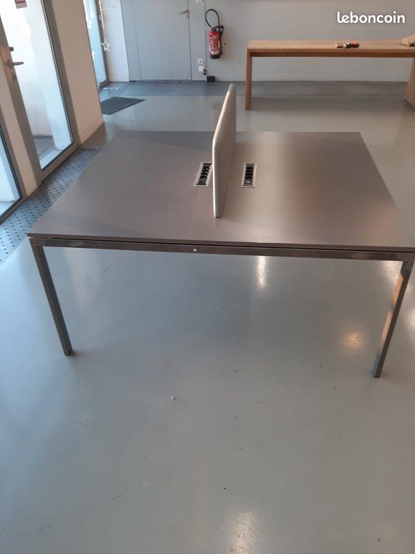 Bureau bench double professionnel 140/160 cm (image 5)