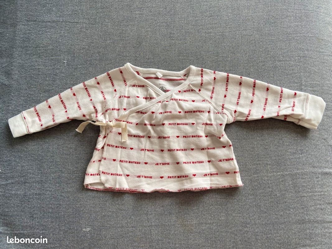 Petit Bateau - Ensemble 3 pièces coton bio bébé 3 mois (image 2)