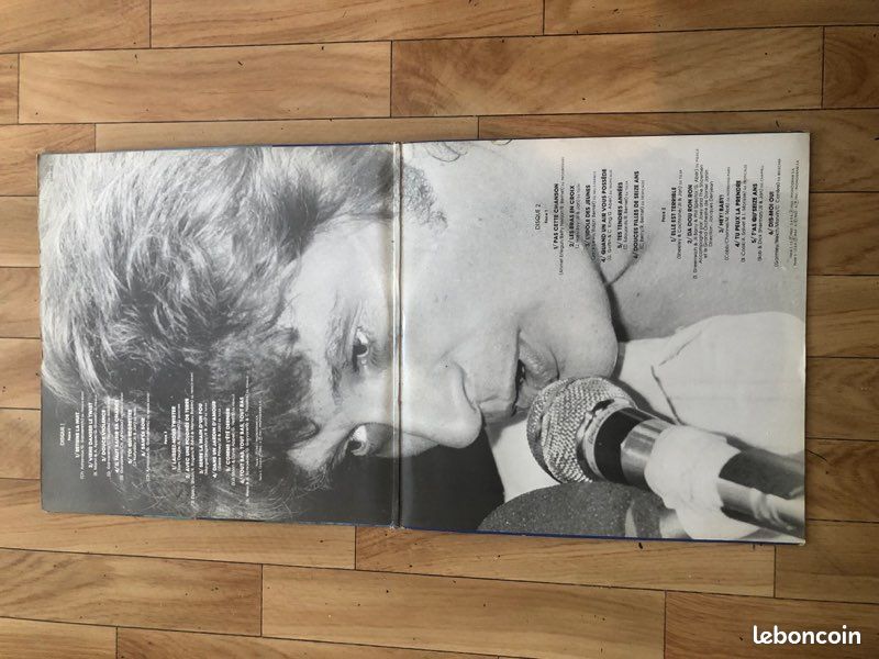 Vinyle Johnny Halliday retiens la nuit 2 disques (image 4)