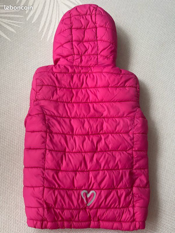 Veste à capuche légère - Fille 7 ans 122 cm (image 3)