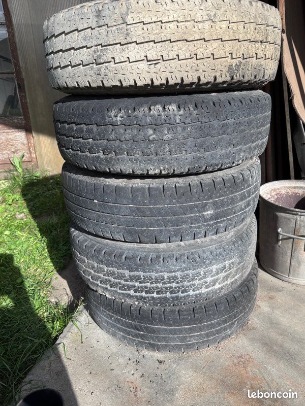 Vends jantes partner/berlingo 165/70R14C (image 1)