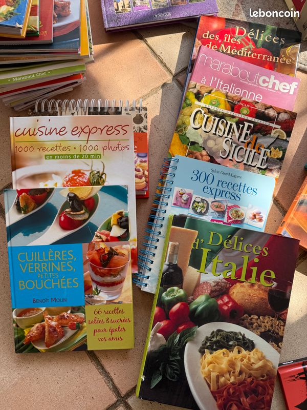 Lot de livres de recettes (image 2)