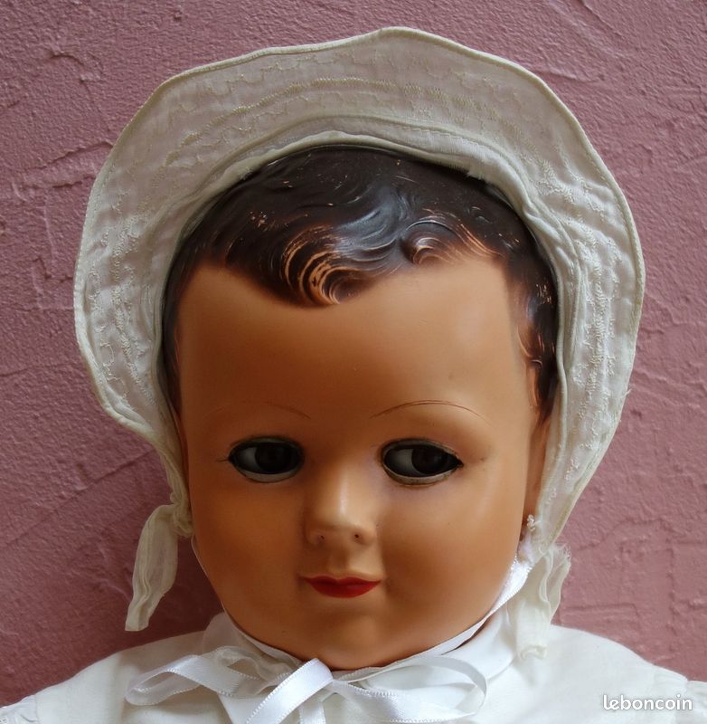PETIT BAIGNEUR POUPON ancien celluloïd rhodoïd - Jouet Poupée ancienne