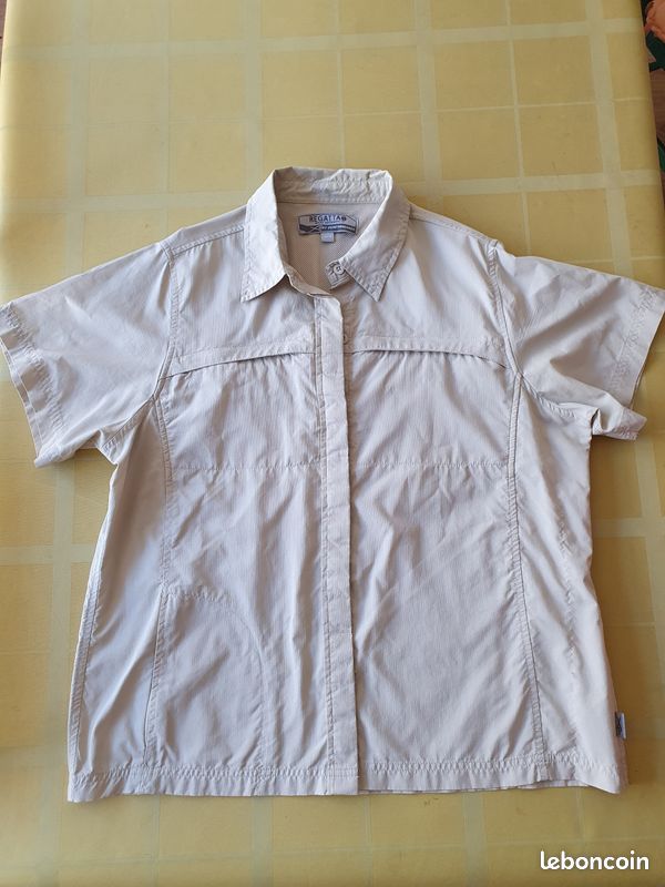 Chemise Manches Courtes Chemise De RandonnÃ©e Femme DondPO T