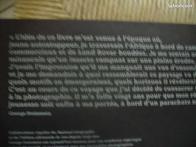 Très Beau Livre Photo African Air Ed.La Martinière (image 2)