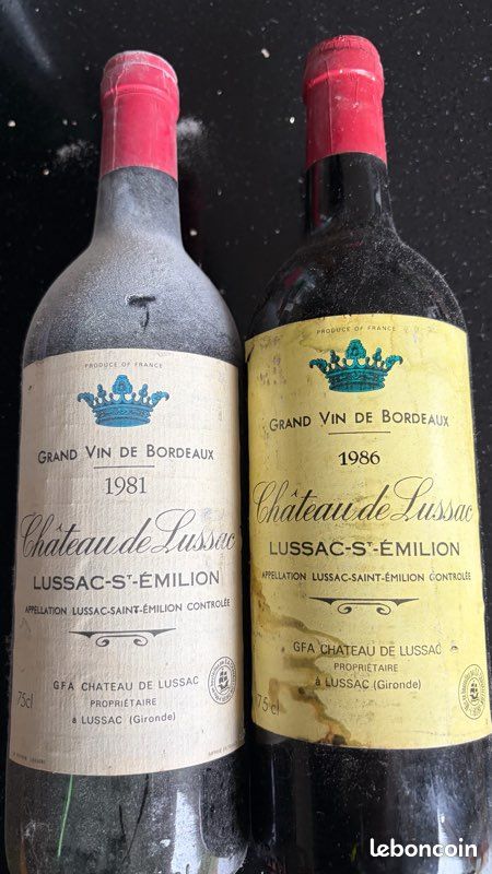 Vins château de Lussac St Emilion (image 1)