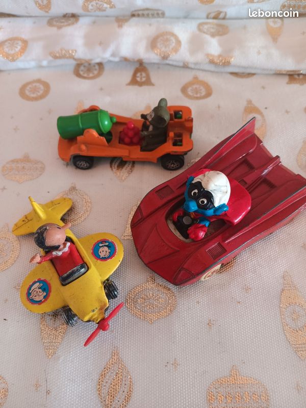 Lot d'anciennes petites voitures, Corgi Juniors, vintage
