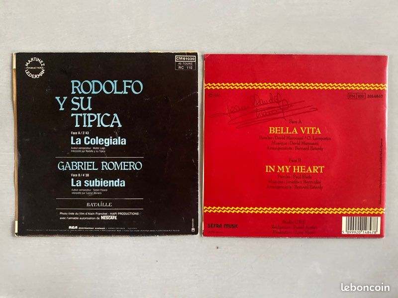 Lot Colegiala et David & Jonathan – Bella Vita (image 2)