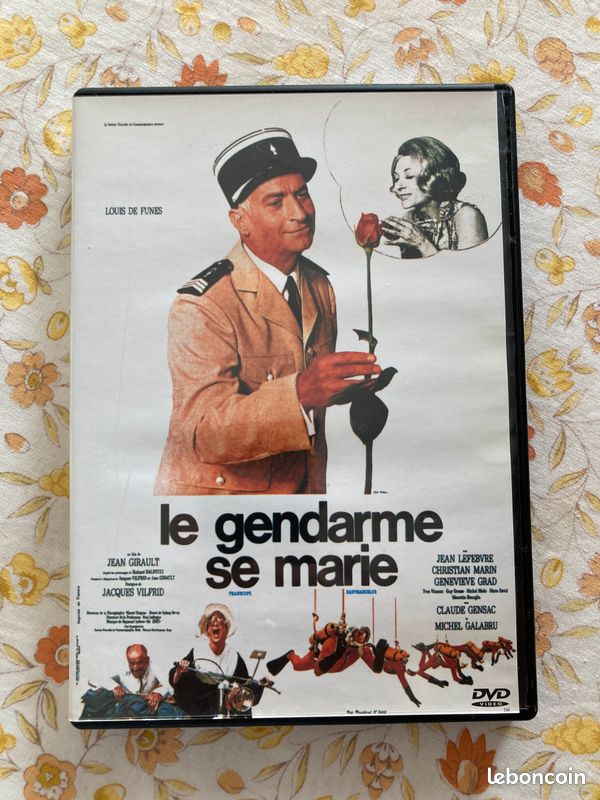 DVD Titre le gendarme se marie film classique Louis de Funes Etat neuf (image 1)
