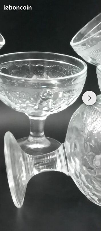 Lot de 6 coupes à glace Swirl 30 cl LUMINARC