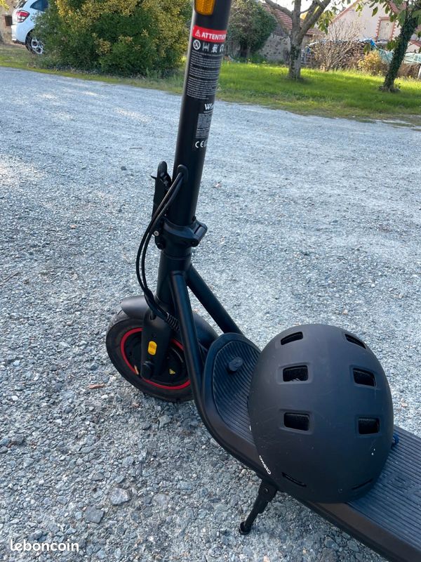 Trottinette électrique Wispeed C10-55 Max – Autonomie 55 Km, Roues 10 Pouces, Moteur 350W, Idéale Ville