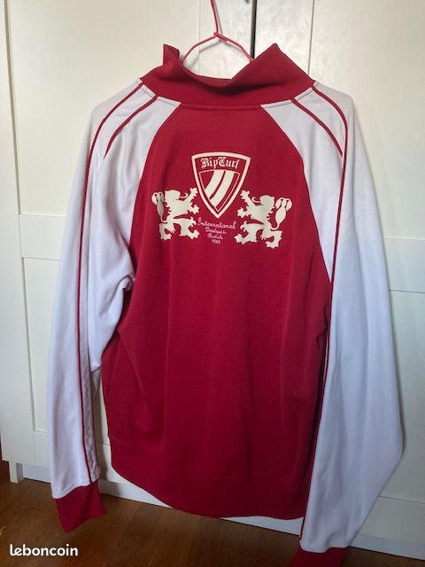 Veste zippée Rip Curl rouge - Taille L (image 2)