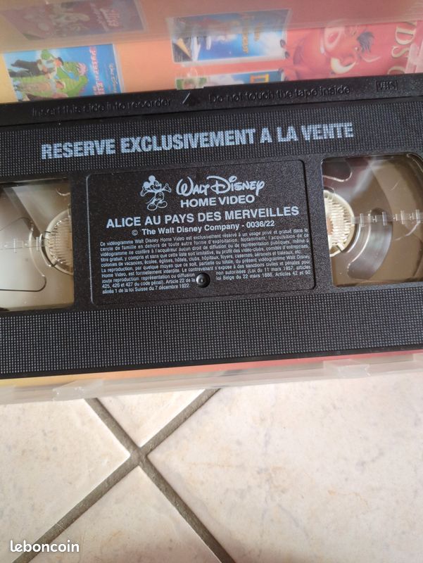 Cassettes VHS Disney (image 7)
