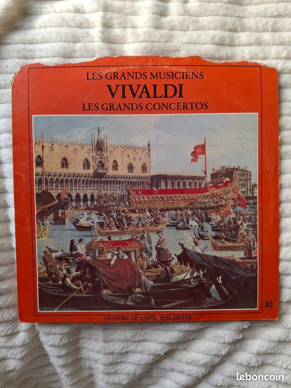 Disque vinyle Les Grands Musiciens n°10 (image 1)