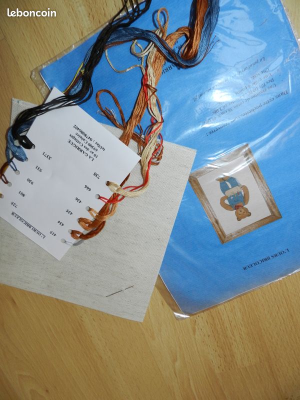 Kit broderies DMC ours (image 8)