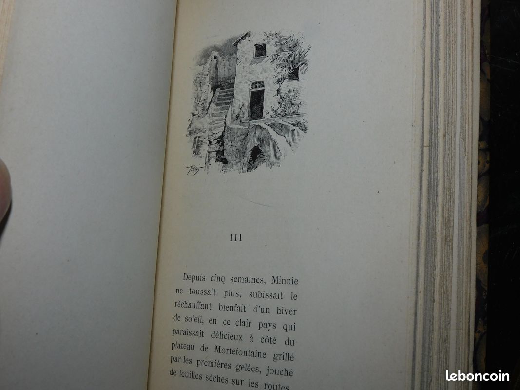 L'AVRIL PAR PAUL MARGUERITTE, NOUVELLE, ILLUSTRATIONS DE PICARD ET MITTIS dédicace autographe de l'auteur belle reliure 1894 (image 9)