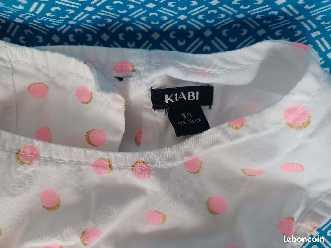 Robe sans manche Kiabi 5 ans *Anne75 (image 2)