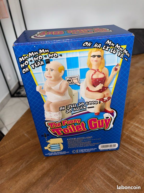 Vends figurine humoristique interactive "The Funny Toilet Guy" (image 4)
