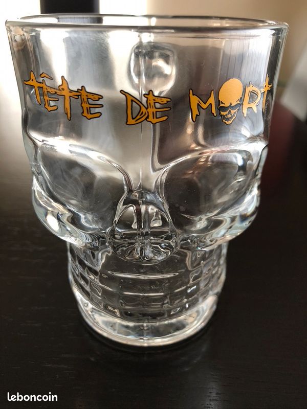 Verre à bière tête de mort (image 4)