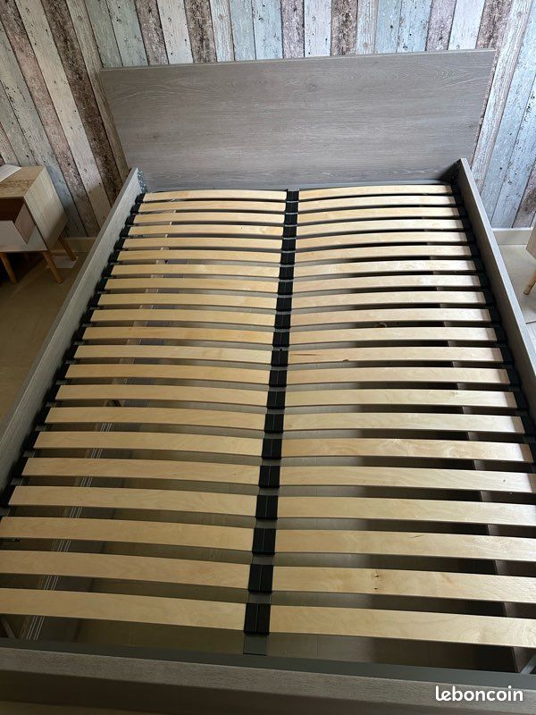 Lit + sommier (image 2)