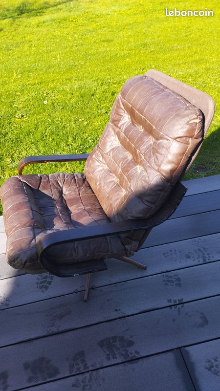 Fauteuil vintage annee 80 (image 1)
