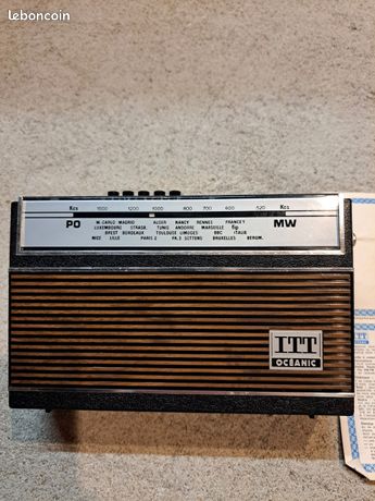 Poste Radio ITT COEANIC PR300 – Vintage – Pour Pièces