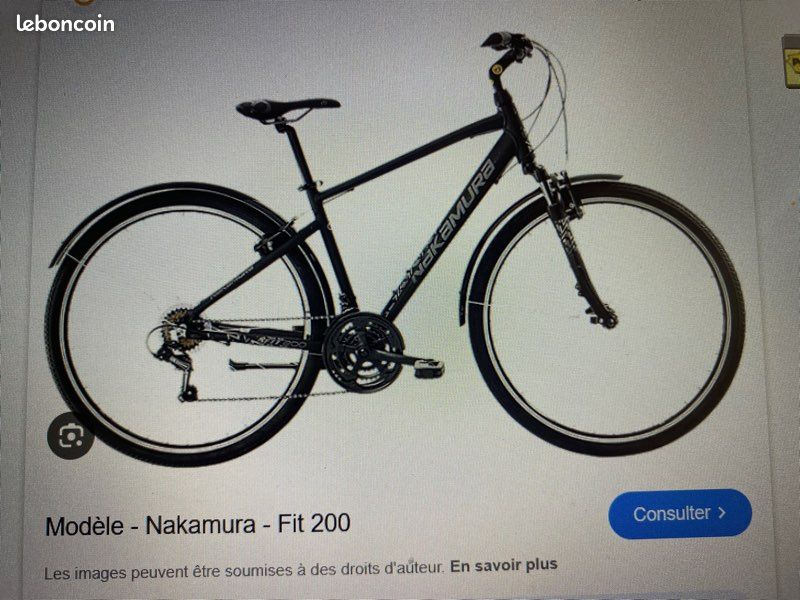 Vtc Nakamura Fit 200 Homme Vélo VTC Homme Nakamura Fit 200 Vélos