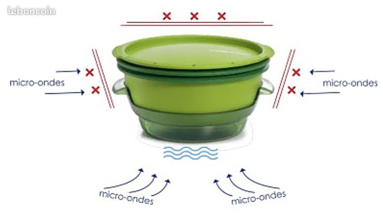 8 Pots Couleur vert pour Cuiseur Vapeur Micro 80 ml Vap' microvap
