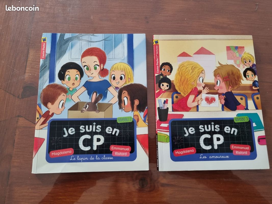 2 livres Je suis en CP niveaux 2 et 3 (image 1)