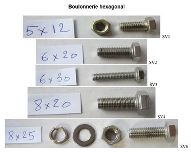 Lot De 50 Boulons De Chariot 1/2"x1-1/4" - Acier Zinc, Tête Bouton, Grade 2, Neuf