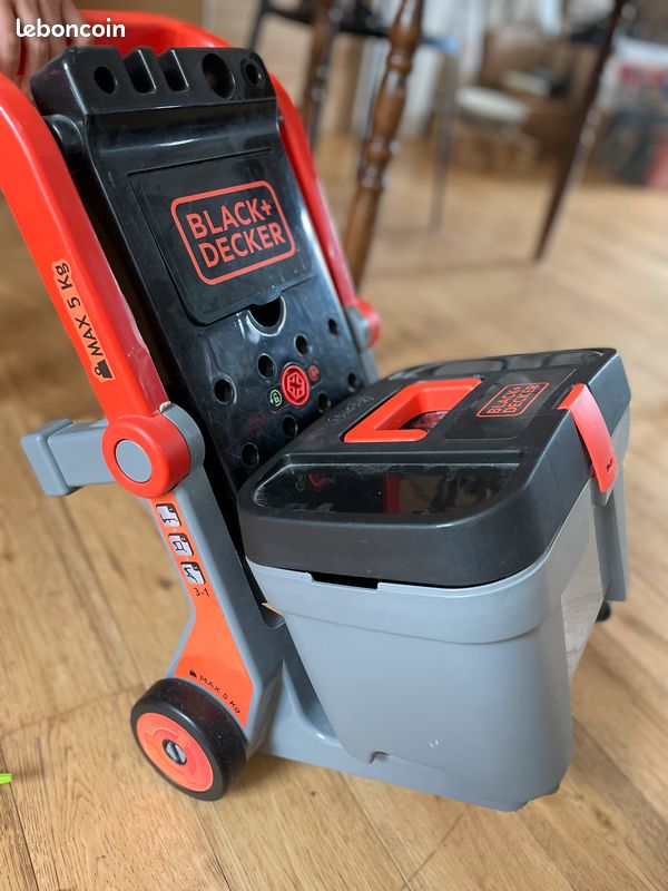 Etabli/chariot jouet Smoby - Black & Decker (image 2)