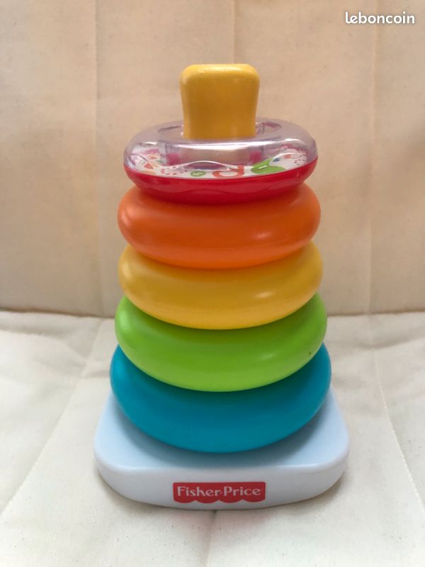Pyramide arc-en-ciel Fisher Price (image 1)
