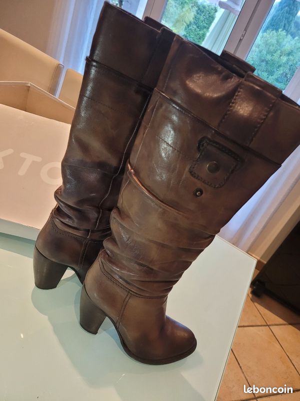 Bottes cuir (image 3)
