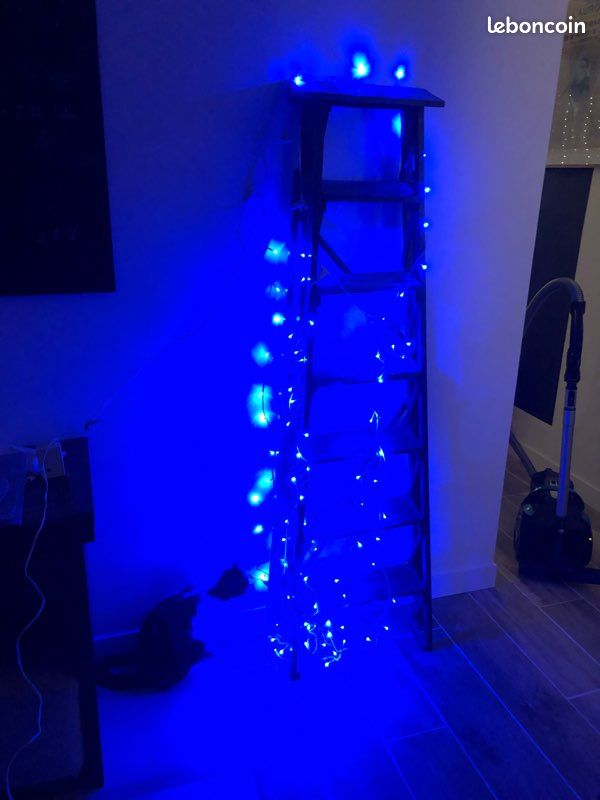 Lumière Noël bleue (image 1)