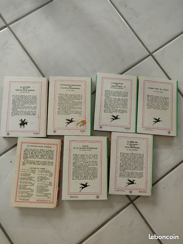 Lot livres Bibliothèque Verte (image 2)
