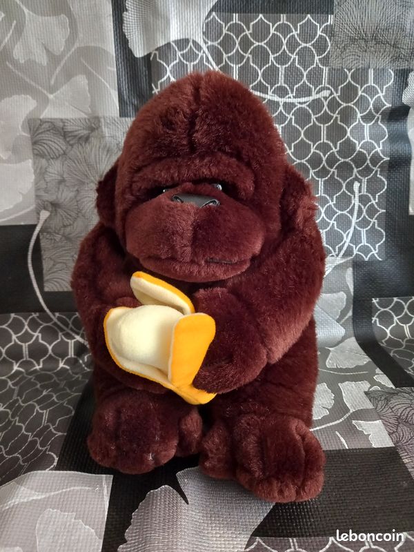 Peluche singe 25 x 20 x 18 cm (image 1)