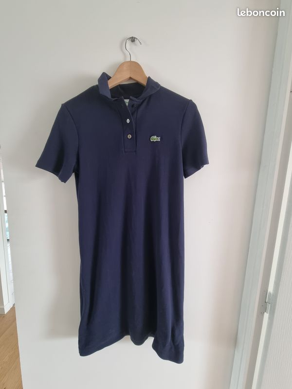 Robe lacoste bleu marine Vêtements