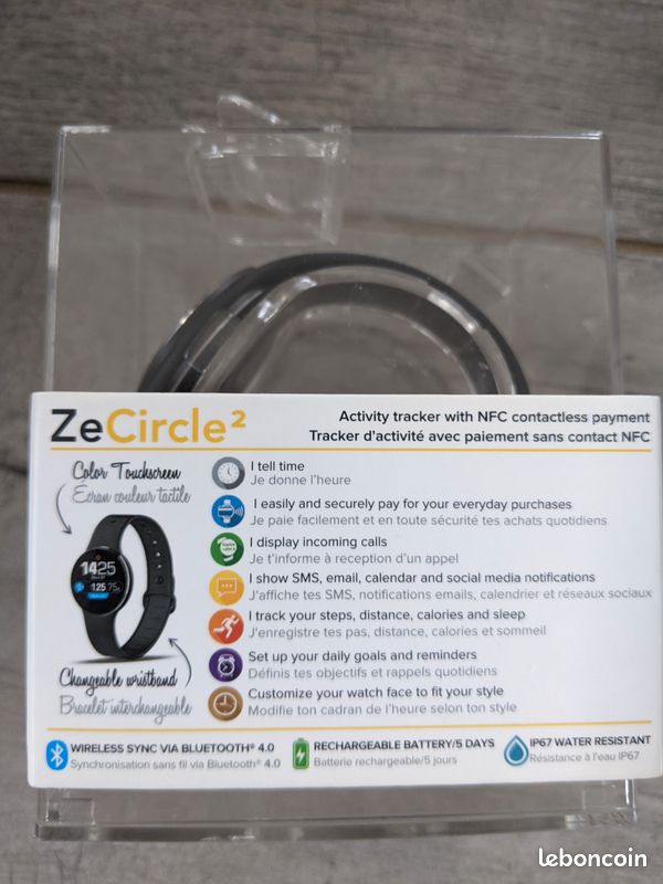 Montre connectée ZeCircle2 (image 2)