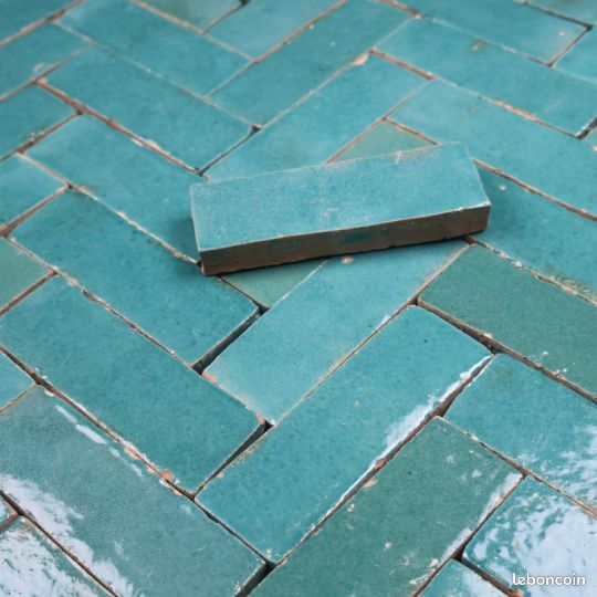 Véritable Bejmat de Fès – Vert Traditionnel (image 2)