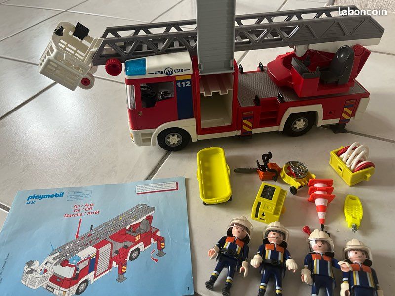 Playmobil 4820 camion de pompiers (image 1)