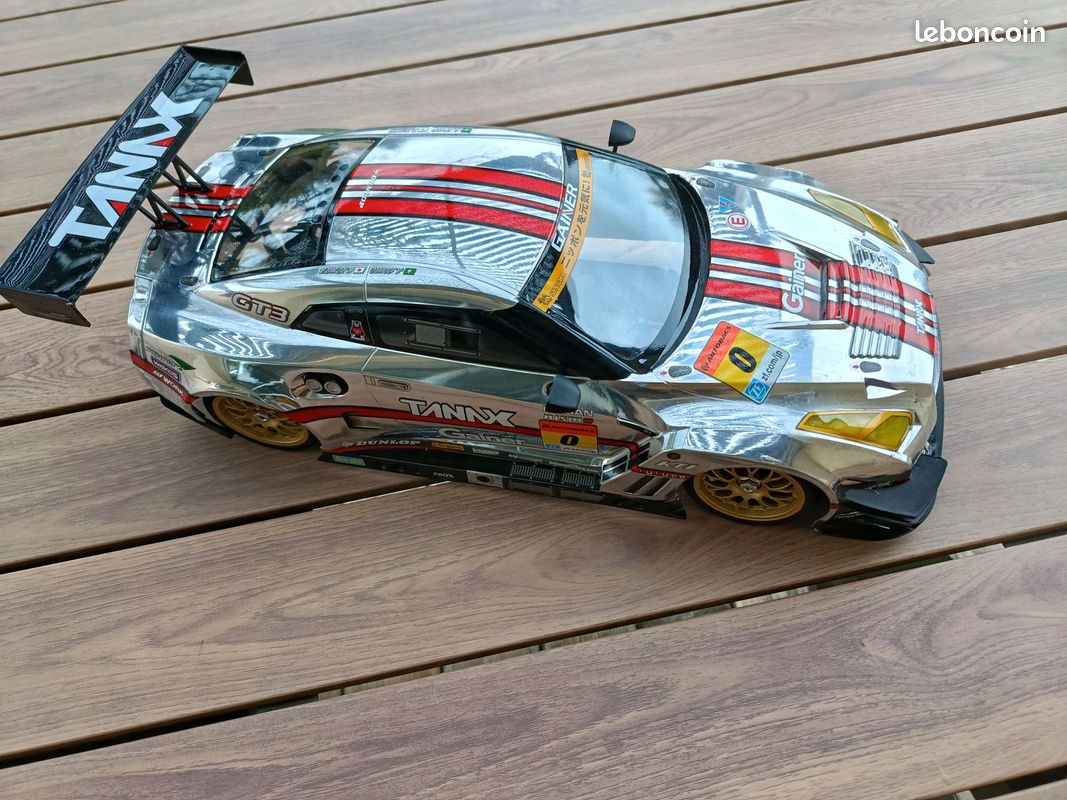 Tanax R35 Gt R Tamiya RC 1/10 TT02 Gainer Tanax GT-R Nismo (R35) - KILLERBODY - Modélisme