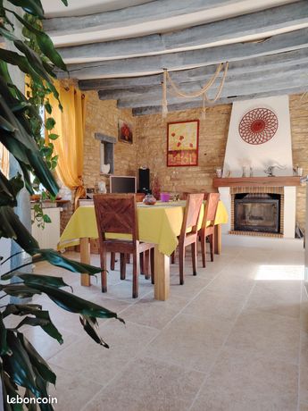 Maison pierre 72 + 23 m2
