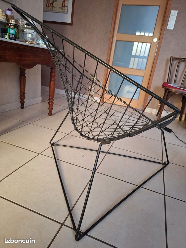Fauteuil IKEA 1980 Metal (image 1)