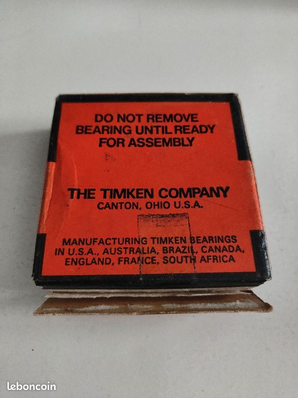 TIMKEN 43312 CUP Roulement Neuf (image 2)