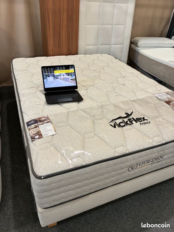 Matelas sommiers 90/190 140/190 160/200 180/200 (image 5)