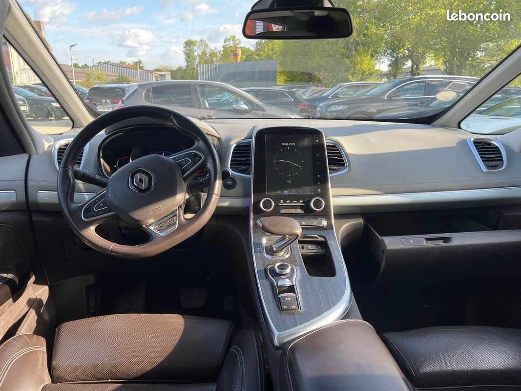 Renault espace v 1.6 dci 160ch energy zen edc 2016 (image 12)